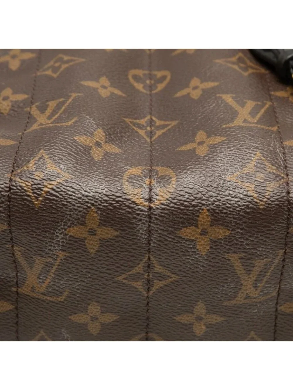 Louis Vuitton Monogram Palm Springs Mini Backpack Brown Leather